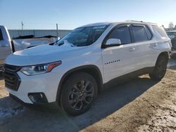 Salvage cars for sale at Dyer, IN auction: 2021 Chevrolet Traverse RS