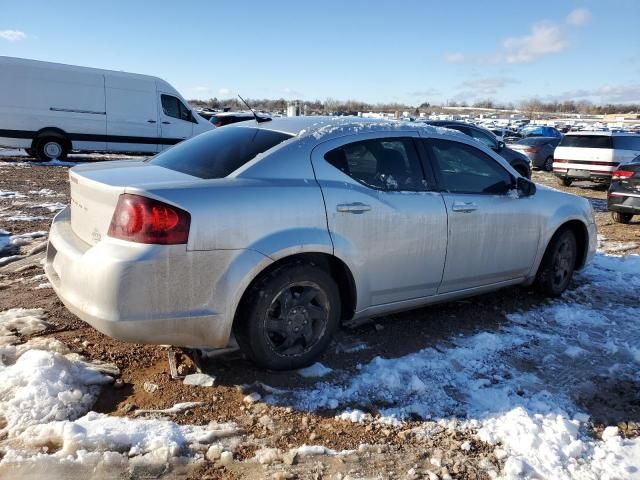 2012 Dodge Avenger SE