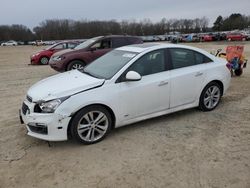 Chevrolet salvage cars for sale: 2015 Chevrolet Cruze LTZ