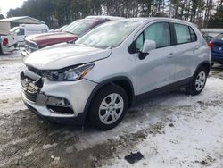 Salvage cars for sale at Seaford, DE auction: 2018 Chevrolet Trax LS