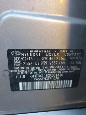 2016 Hyundai Sonata Hybrid