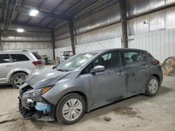 Salvage cars for sale at Des Moines, IA auction: 2023 Nissan Leaf S