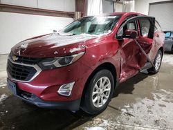 Salvage cars for sale at Leroy, NY auction: 2020 Chevrolet Equinox LT