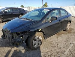 Salvage cars for sale at Van Nuys, CA auction: 2014 Honda Civic LX