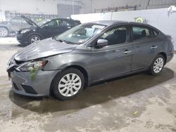 Salvage cars for sale at Candia, NH auction: 2019 Nissan Sentra S