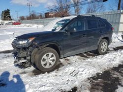 Salvage cars for sale at New Britain, CT auction: 2021 Toyota Rav4 LE