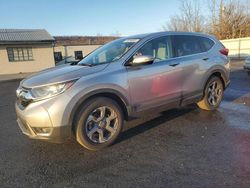 Salvage cars for sale at Grantville, PA auction: 2018 Honda CR-V EX