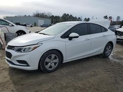 Salvage cars for sale at Hampton, VA auction: 2018 Chevrolet Cruze LS