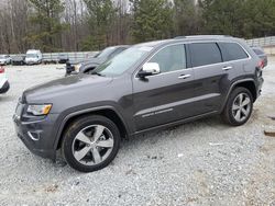 Vehiculos salvage en venta de Copart Gainesville, GA: 2015 Jeep Grand Cherokee Overland