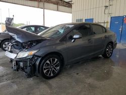 Salvage cars for sale at Homestead, FL auction: 2013 Honda Civic EX