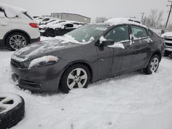 Salvage cars for sale at Wayland, MI auction: 2015 Dodge Dart SXT