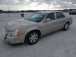 Salvage cars for sale at Arcadia, FL auction: 2007 Cadillac DTS