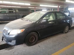 Toyota salvage cars for sale: 2009 Toyota Corolla Base