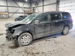 Salvage cars for sale at Montreal Est, QC auction: 2017 Dodge Grand Caravan SE