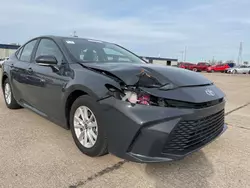 Salvage cars for sale from Copart Oklahoma City, OK: 2025 Toyota Camry XSE