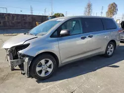 Toyota Sienna salvage cars for sale: 2011 Toyota Sienna