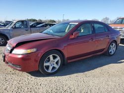 Salvage cars for sale at Sacramento, CA auction: 2004 Acura TL