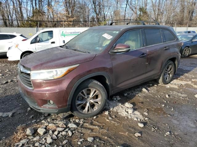 2015 Toyota Highlander XLE