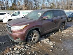 2015 Toyota Highlander XLE en venta en Chalfont, PA