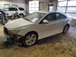 Salvage cars for sale at Indianapolis, IN auction: 2014 Chevrolet Cruze LTZ