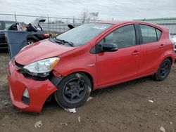 Salvage cars for sale at Houston, TX auction: 2014 Toyota Prius C