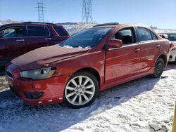 Mitsubishi Lancer salvage cars for sale: 2009 Mitsubishi Lancer GTS