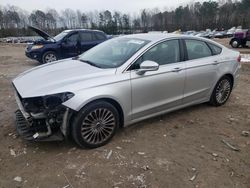 Salvage cars for sale from Copart Charles City, VA: 2015 Ford Fusion Titanium