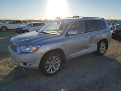 Salvage cars for sale at Antelope, CA auction: 2008 Toyota Highlander Hybrid Limited