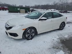 Vehiculos salvage en venta de Copart Ellwood City, PA: 2016 Honda Civic EXL