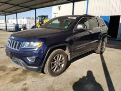 Jeep Grand Cherokee salvage cars for sale: 2015 Jeep Grand Cherokee Limited