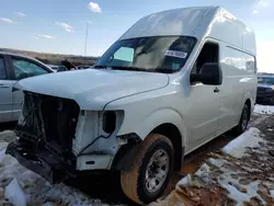 Salvage trucks for sale at Chatham, VA auction: 2014 Nissan NV 2500