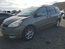 Toyota Sienna xle salvage cars for sale: 2005 Toyota Sienna XLE