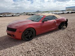 Salvage cars for sale from Copart Phoenix, AZ: 2012 Chevrolet Camaro LT