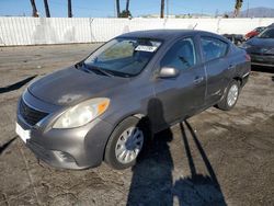 Salvage cars for sale at Van Nuys, CA auction: 2013 Nissan Versa S