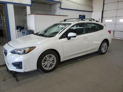 Salvage cars for sale at Pasco, WA auction: 2018 Subaru Impreza Premium