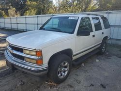 Salvage cars for sale at Savannah, GA auction: 1998 Chevrolet Tahoe K1500