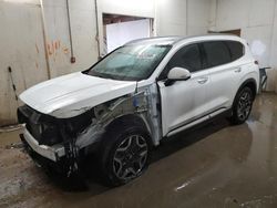 Salvage cars for sale at Madisonville, TN auction: 2022 Hyundai Santa FE Limited