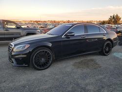 Mercedes-Benz s-Class Vehiculos salvage en venta: 2015 Mercedes-Benz S 63 AMG