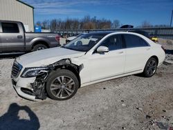 Salvage cars for sale at Lawrenceburg, KY auction: 2015 Mercedes-Benz S 550 4matic