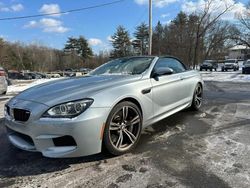 Salvage cars for sale at North Billerica, MA auction: 2013 BMW M6