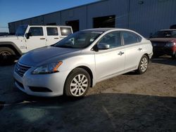 Salvage cars for sale at Jacksonville, FL auction: 2013 Nissan Sentra S