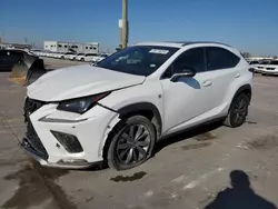 Salvage cars for sale at Grand Prairie, TX auction: 2021 Lexus NX 300 Base