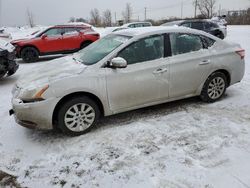 Nissan salvage cars for sale: 2015 Nissan Sentra S