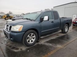 Salvage cars for sale at Sacramento, CA auction: 2005 Nissan Titan XE