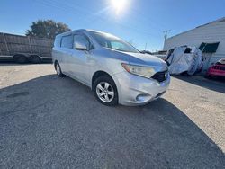 Nissan Quest s Vehiculos salvage en venta: 2012 Nissan Quest S