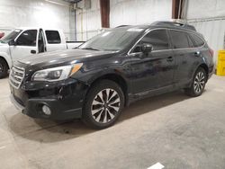 Salvage cars for sale from Copart Milwaukee, WI: 2017 Subaru Outback 3.6R Limited