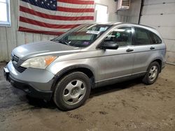 Salvage cars for sale at Lyman, ME auction: 2008 Honda CR-V LX