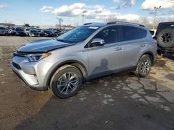 Salvage cars for sale at Lexington, KY auction: 2018 Toyota Rav4 HV LE