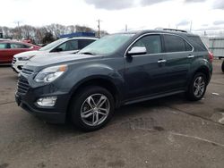 Salvage cars for sale at Ham Lake, MN auction: 2017 Chevrolet Equinox Premier