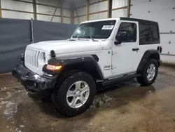 Jeep salvage cars for sale: 2019 Jeep Wrangler Sport